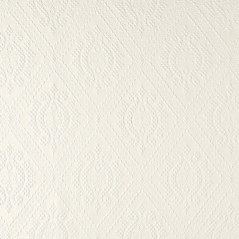 SCHUMACHER EUGENIE MATELASSE IVORY FABRIC | Atlanta Fabrics