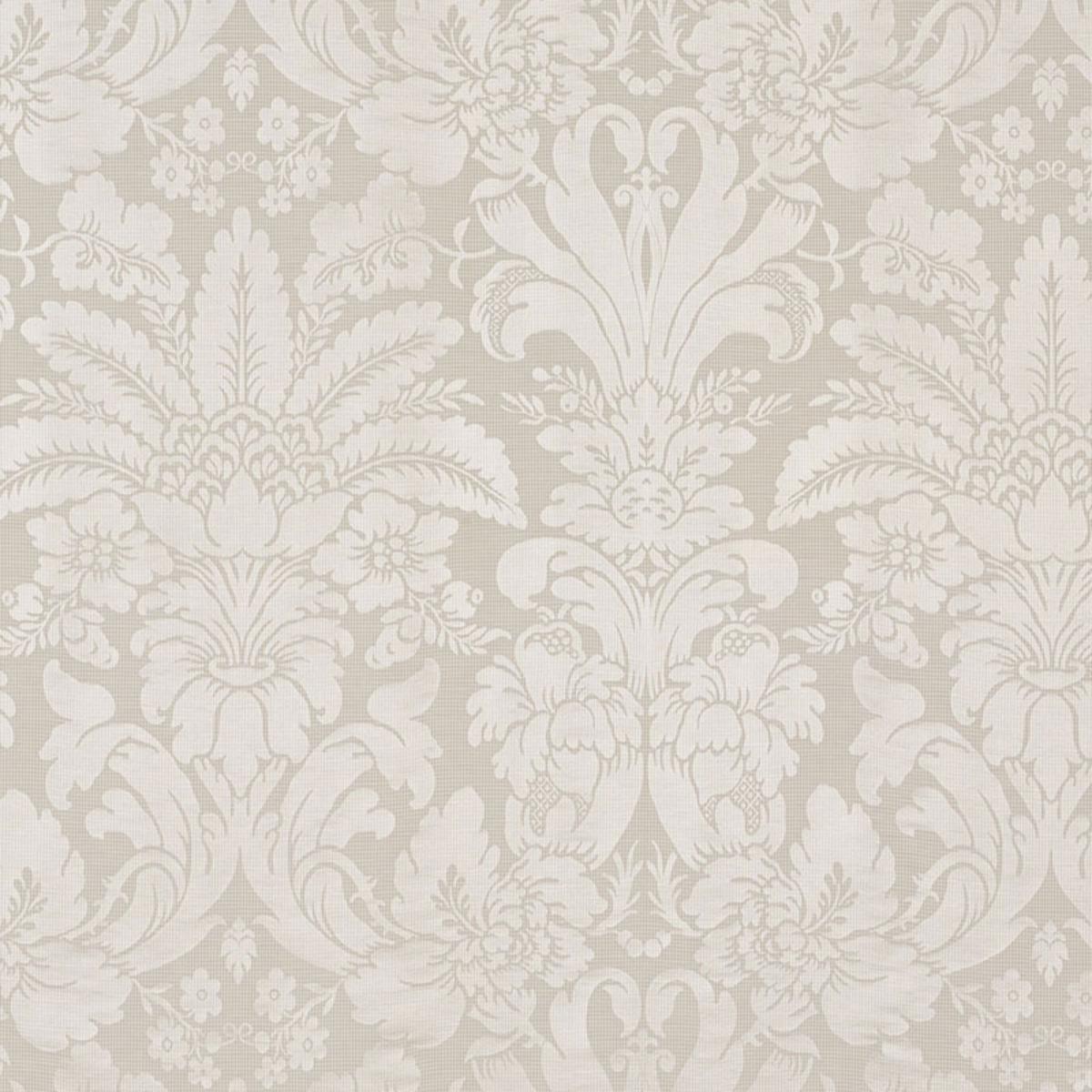 SCHUMACHER COLETTE LINEN/SILK DAMASK LINEN FABRIC | Atlanta Fabrics