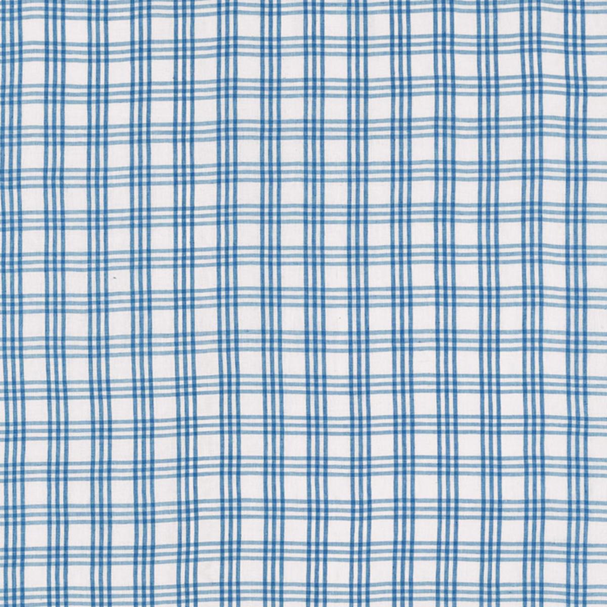 SCHUMACHER IMOGEN BLEU FABRIC | Atlanta Fabrics