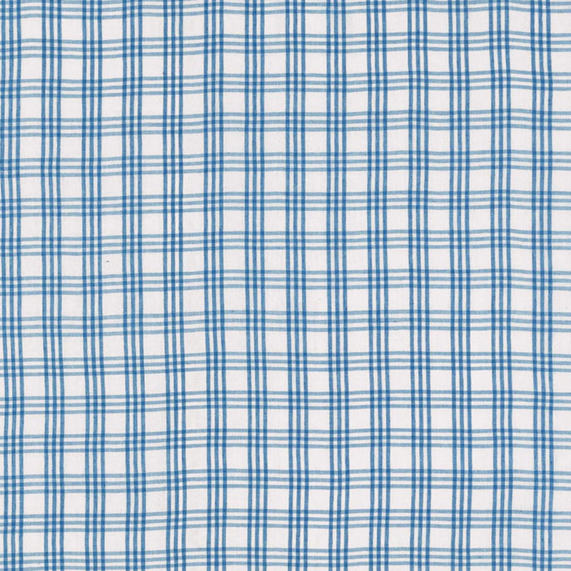 SCHUMACHER IMOGEN BLEU FABRIC | Atlanta Fabrics