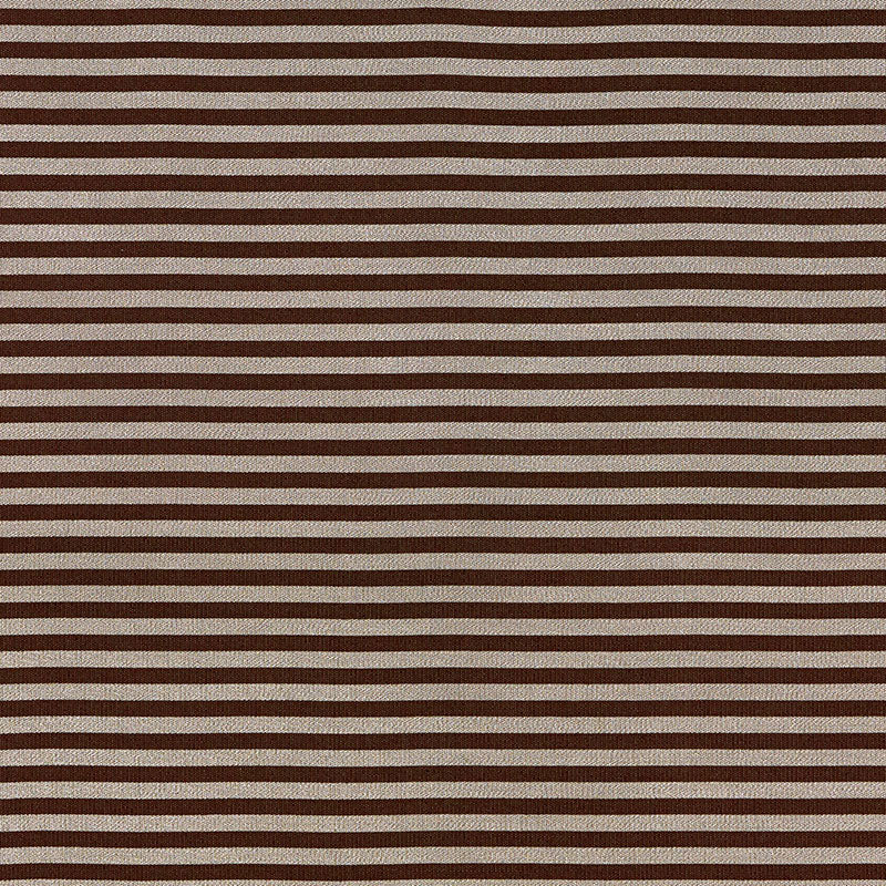 Schumacher GEOFFREY METALLIC STRIPE JAVA Fabric | Atlanta Fabrics