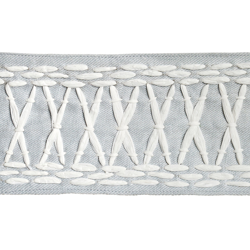 Schumacher TIKKI TAPE SKY Trim | Atlanta Fabrics