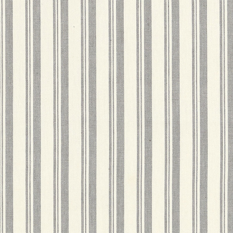 Schumacher CAPRI GREIGE/WHITE Fabric | Atlanta Fabrics