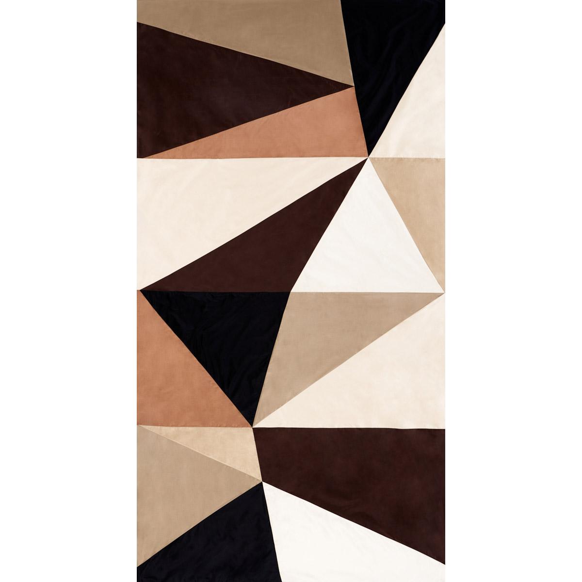 SCHUMACHER CUBIST SILK PANEL JAVA FABRIC | Atlanta Fabrics