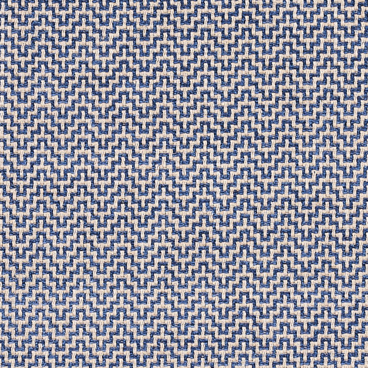 Schumacher ORWELL LAPIS Fabric | Atlanta Fabrics