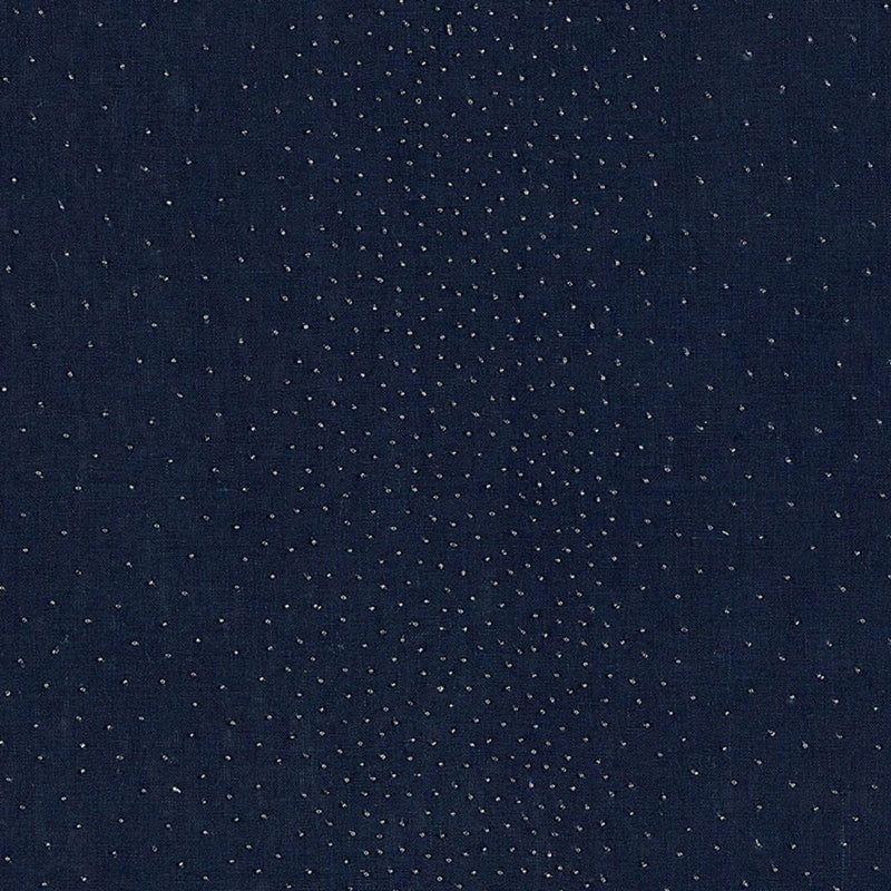 SCHUMACHER NORTHERN LIGHTS MIDNIGHT FABRIC | Atlanta Fabrics