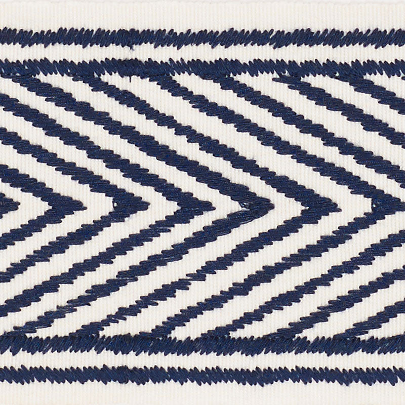 Schumacher NICHOLSON TAPE NAVY Trim | Atlanta Fabrics