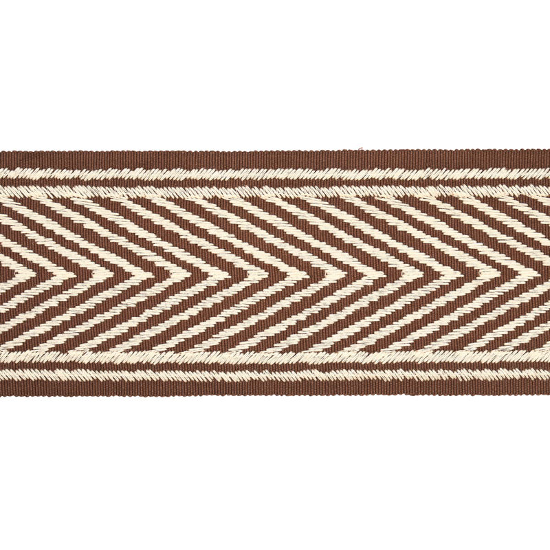 Schumacher NICHOLSON  TAPE BROWN Trim | Atlanta Fabrics