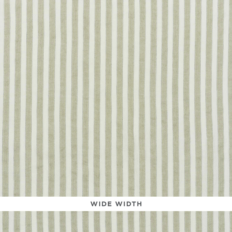 REGATTA LINEN STRIPE SHEER SAGE