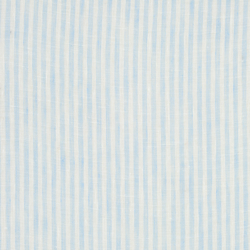 Schumacher TORI STRIPE SHEER SKY Fabric | Atlanta Fabrics