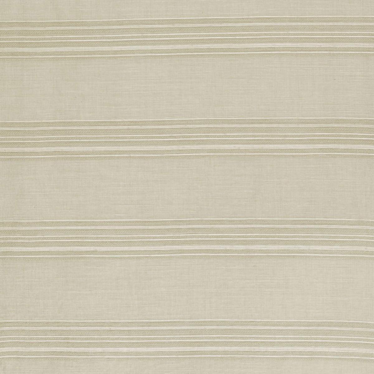 BANDED STRIPE SHEER OYSTER