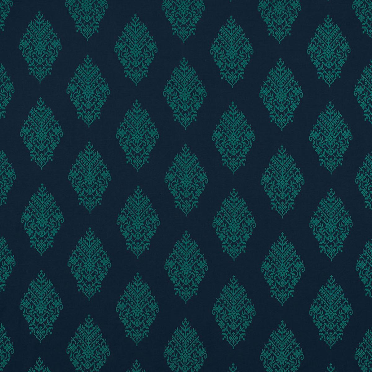 SCHUMACHER Zinda EmbroideryÂ Â  AEGEAN FABRIC | Atlanta Fabrics