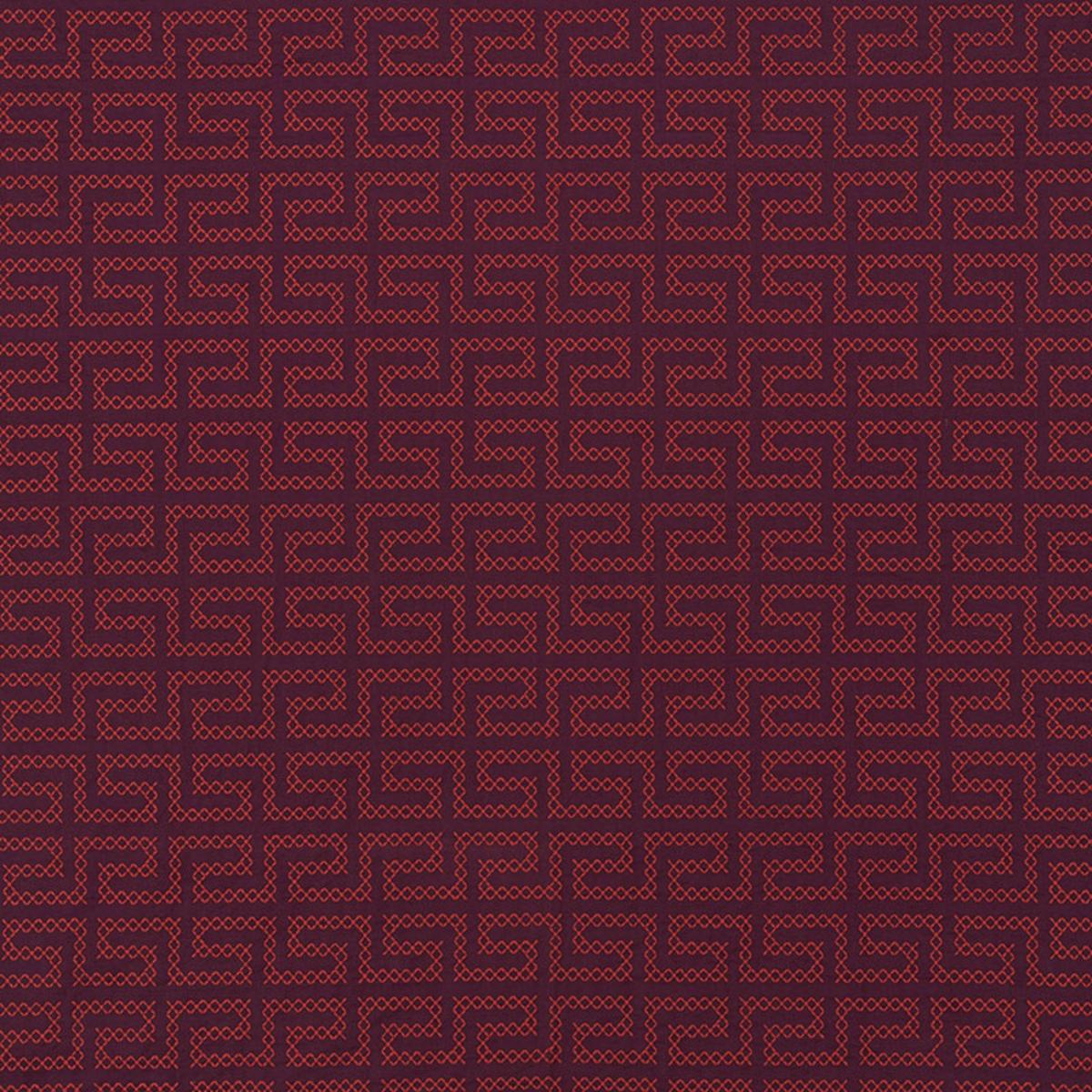 A MAZE EMBROIDERY BERRY