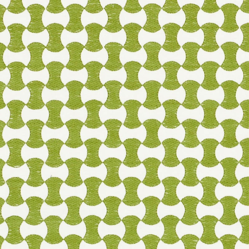 SCHUMACHER NOLITA EMBROIDERY LEAF FABRIC | Atlanta Fabrics