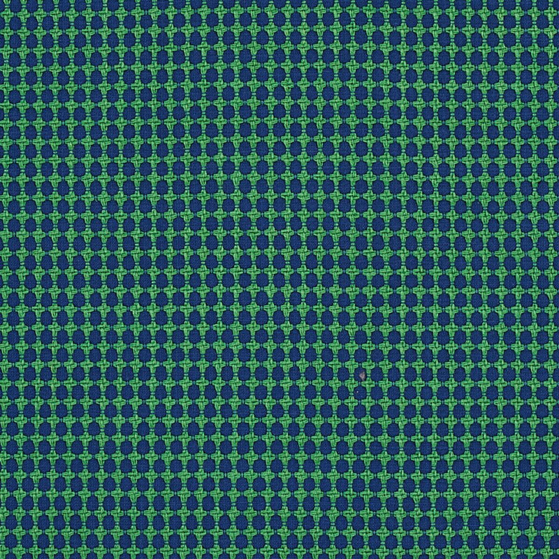 SCHUMACHER ZIPSTER NAVY & GREEN FABRIC | Atlanta Fabrics