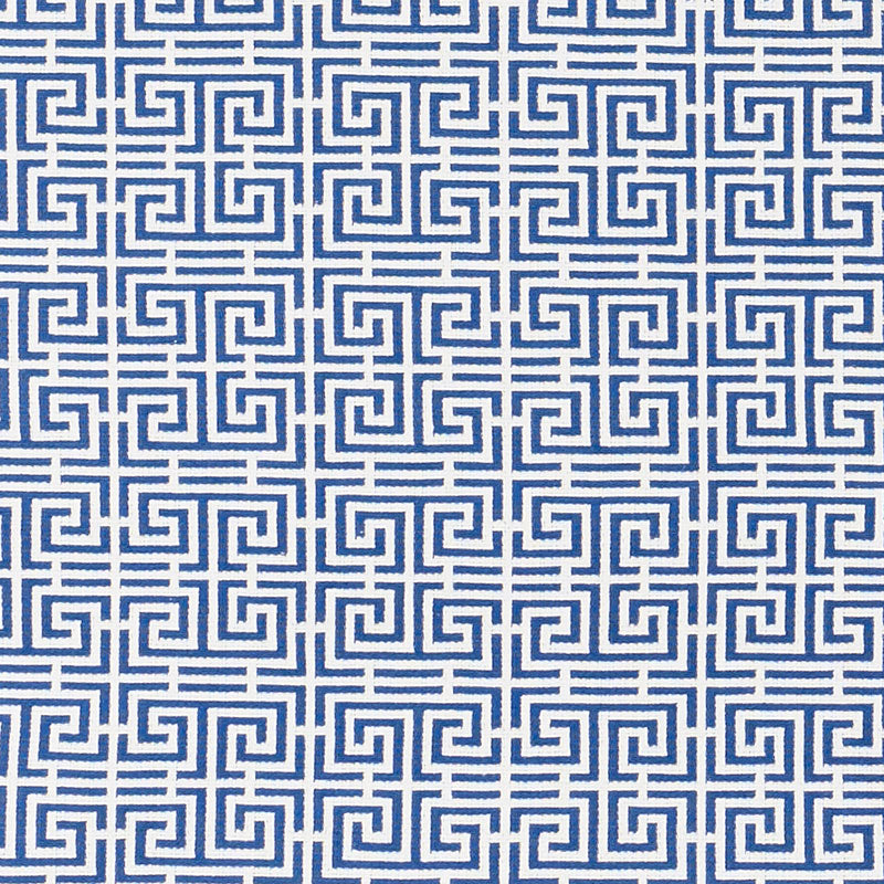 CHINOIS FRET BLUE/WHITE