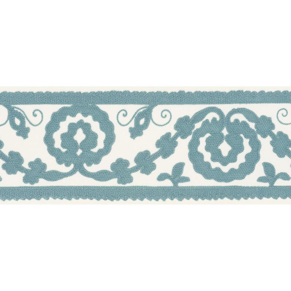 SCHUMACHER ASHBURY TAPE SKY TRIM | Atlanta Fabrics