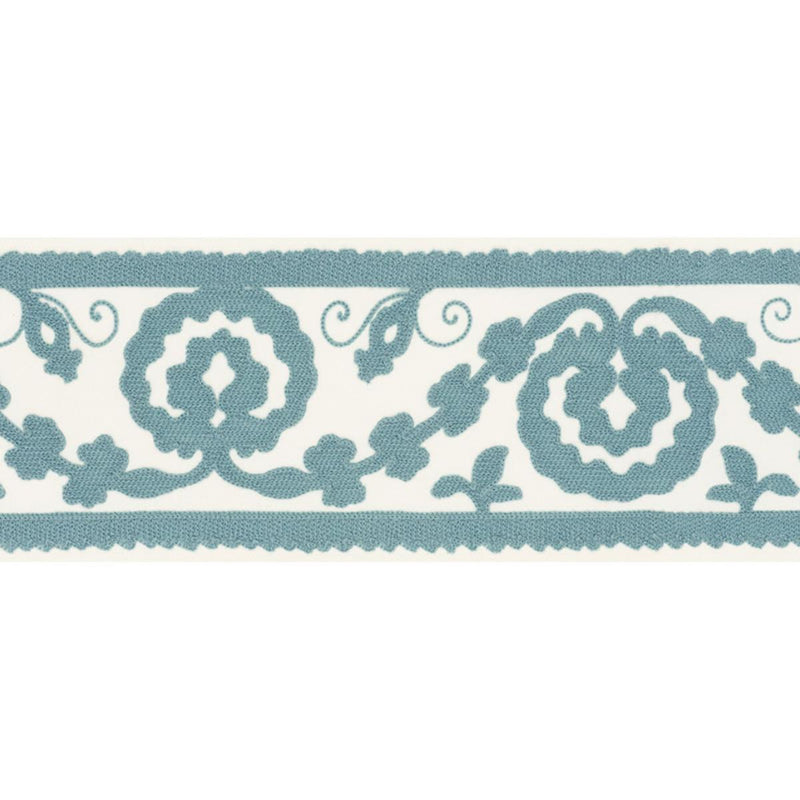 SCHUMACHER ASHBURY TAPE SKY TRIM | Atlanta Fabrics