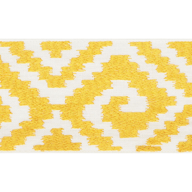 Schumacher FILLMORE TAPE YELLOW Trim | Atlanta Fabrics