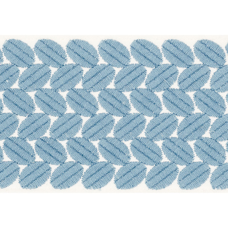 Schumacher BERKELEY TAPE WIDE SKY Trim | Atlanta Fabrics