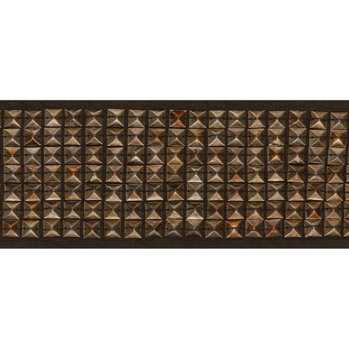 SCHUMACHER GARDNER TAPE BRONZE TRIM | Atlanta Fabrics