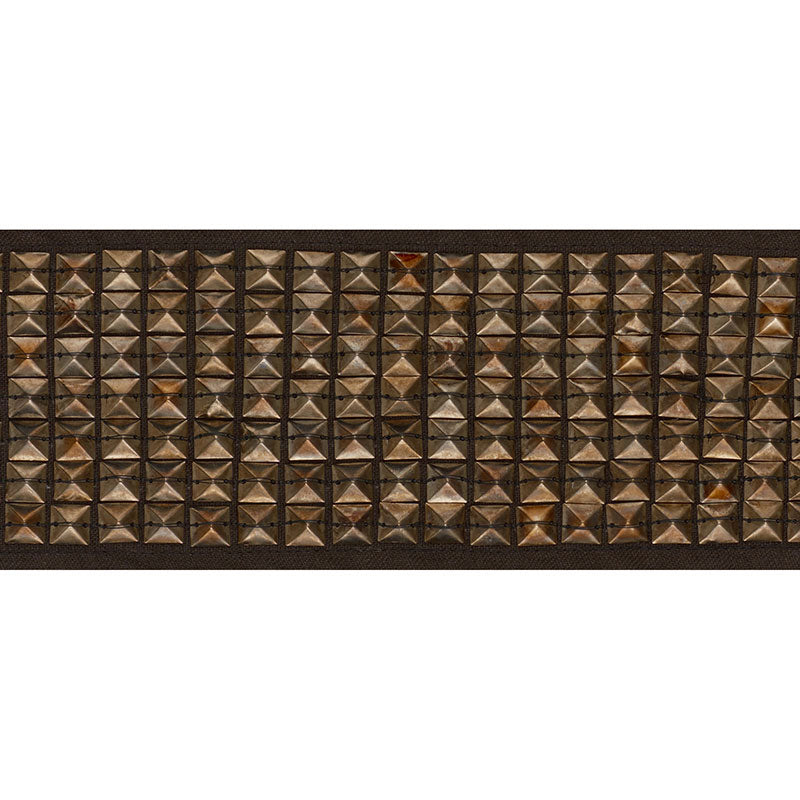 Schumacher GARDNER TAPE BRONZE Trim | Atlanta Fabrics