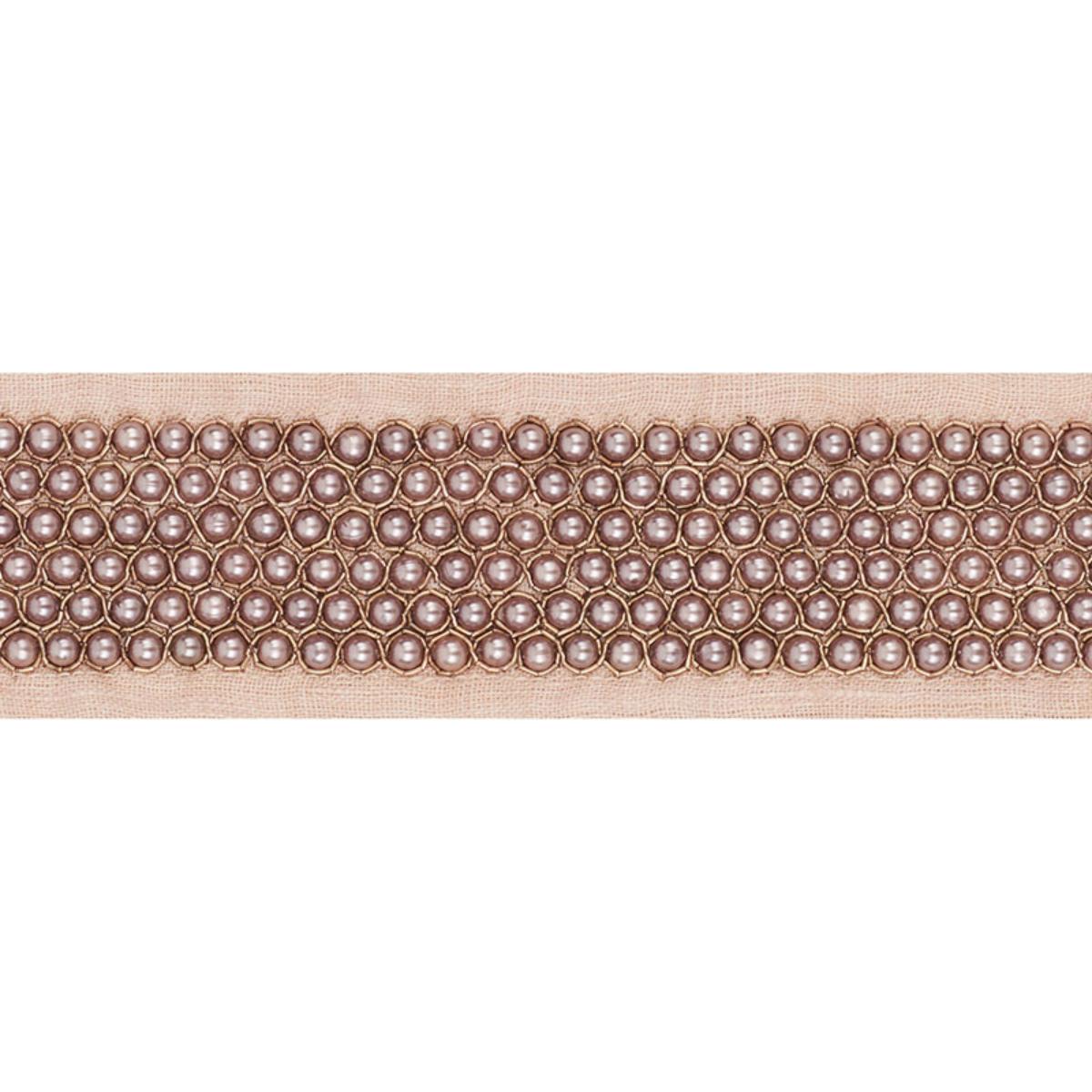 SCHUMACHER GARBO TAPE BLUSH TRIM | Atlanta Fabrics