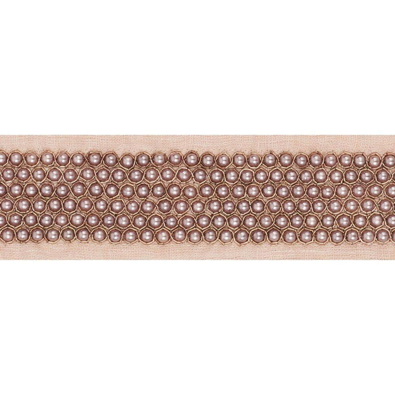 SCHUMACHER GARBO TAPE BLUSH TRIM | Atlanta Fabrics