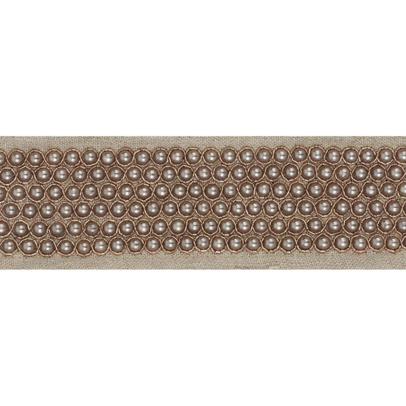 SCHUMACHER GARBO TAPE TAUPE TRIM | Atlanta Fabrics