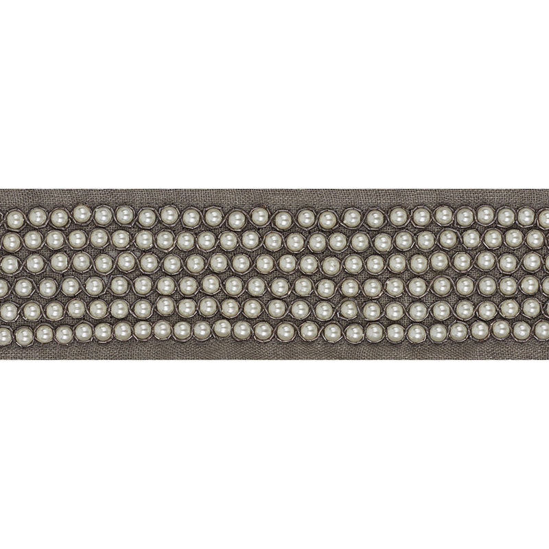 Schumacher GARBO TAPE GREY Trim | Atlanta Fabrics