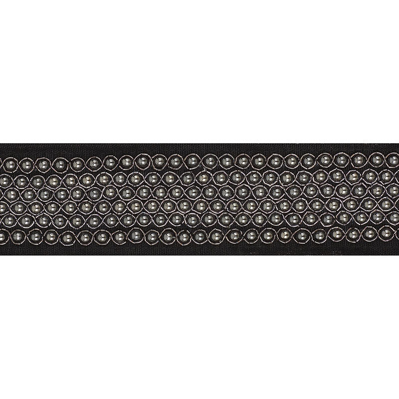 Schumacher GARBO TAPE BLACK Trim | Atlanta Fabrics