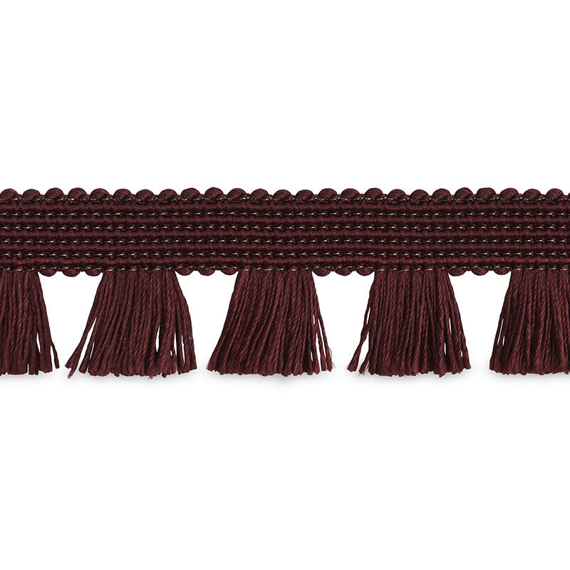 Schumacher BELL FRINGE WINE Trim | Atlanta Fabrics