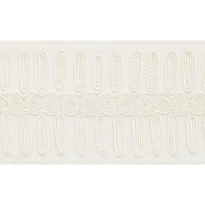 Schumacher CASTILLE TAPE IVORY Trim | Atlanta Fabrics