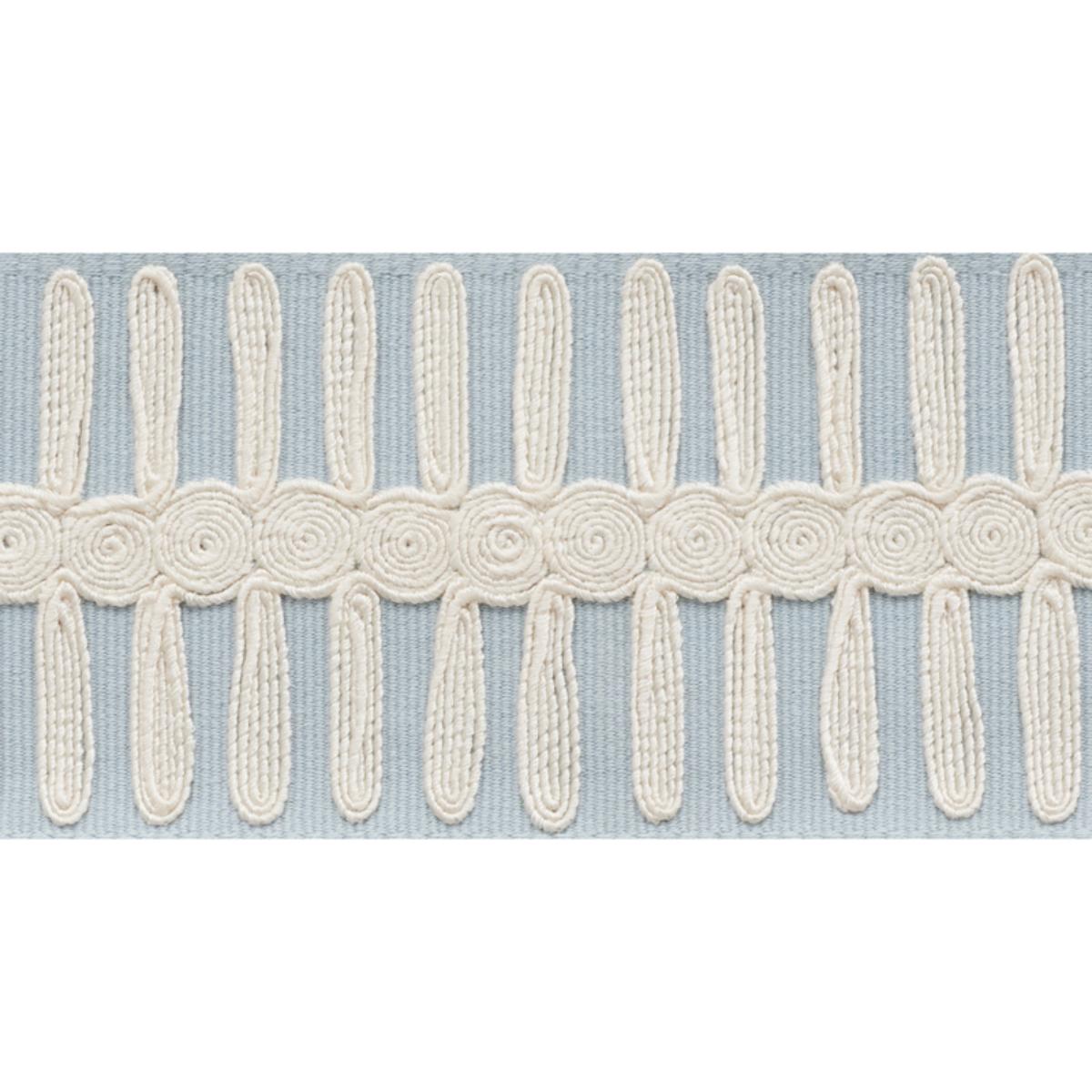 Schumacher CASTILLE TAPE SKY Trim | Atlanta Fabrics
