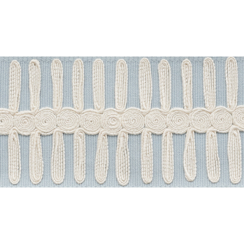 Schumacher CASTILLE TAPE SKY Trim | Atlanta Fabrics