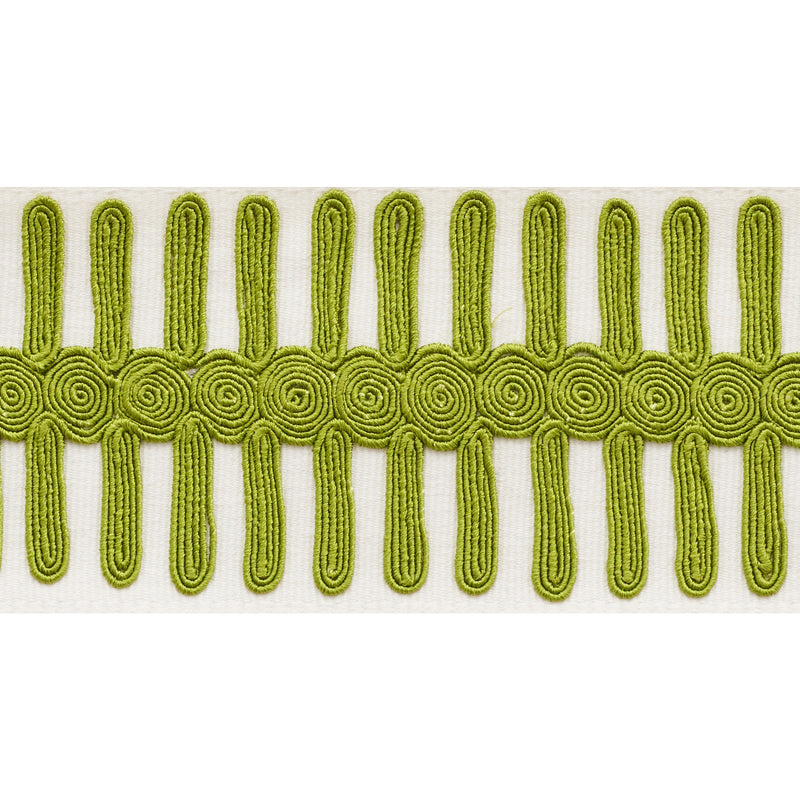 Schumacher CASTILLE TAPE LEAF Trim | Atlanta Fabrics