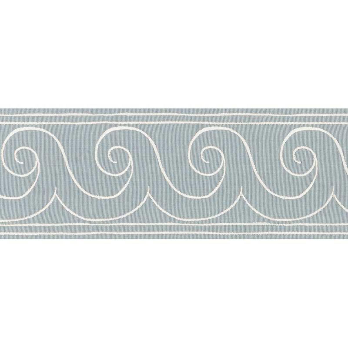 SCHUMACHER GREEK WAVES TRIM SKY TRIM | Atlanta Fabrics