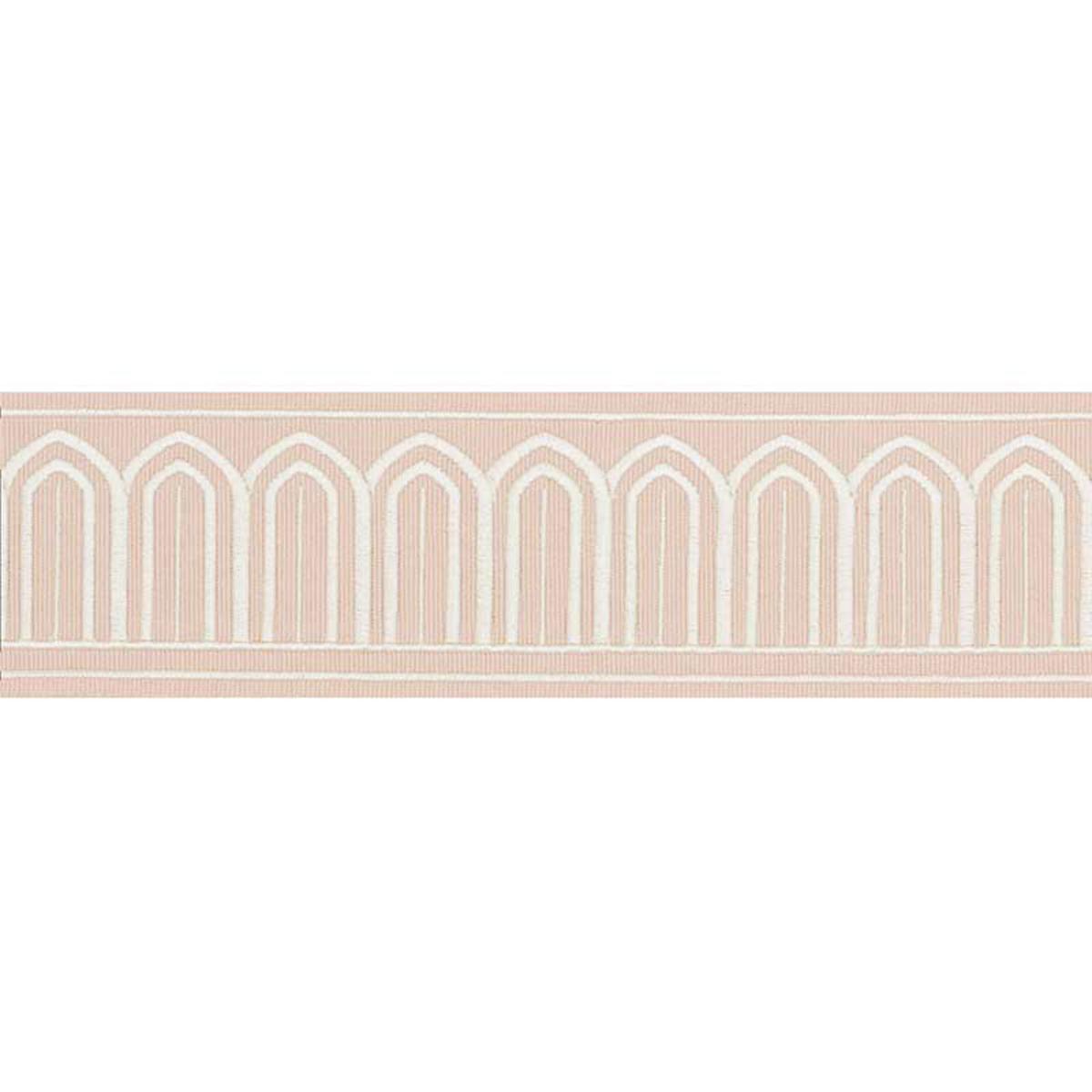 ARCHES EMBROIDERED TAPE MEDIUM BLUSH