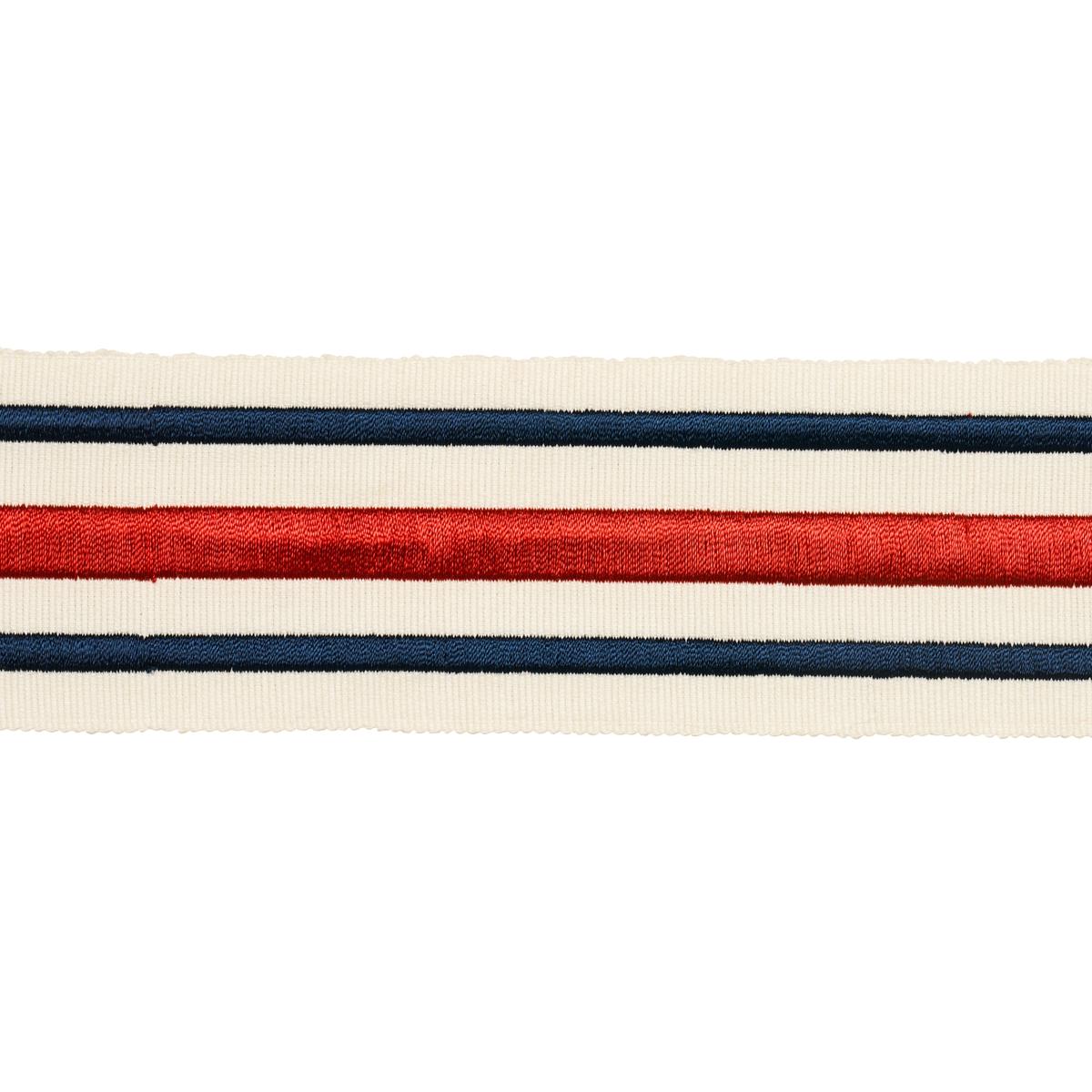 MILITARY STRIPE  TAPE RED & NAVY