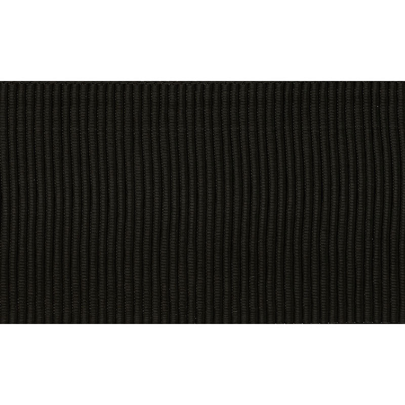 WIDE FAILLE TAPE BLACK