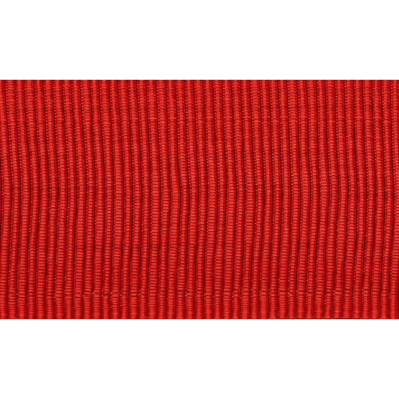 Schumacher WIDE FAILLE TAPE RED Trim | Atlanta Fabrics