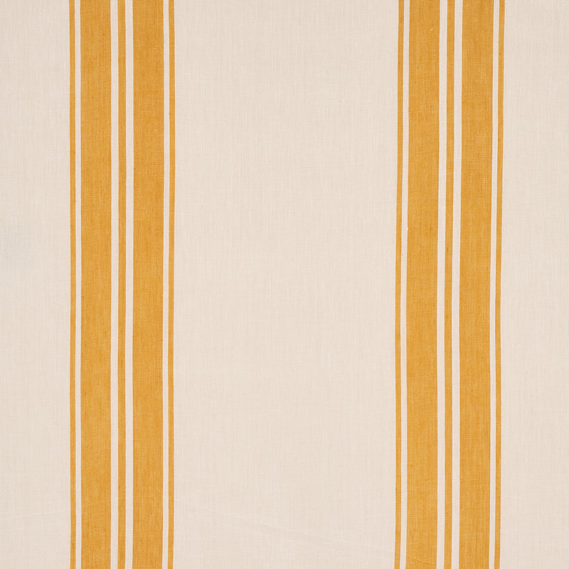 Schumacher BRENTWOOD STRIPE YELLOW Fabric | Atlanta Fabrics