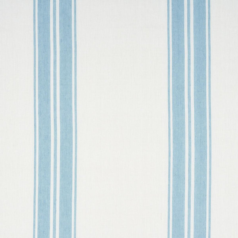 SCHUMACHER BRENTWOOD STRIPE POOL FABRIC | Atlanta Fabrics