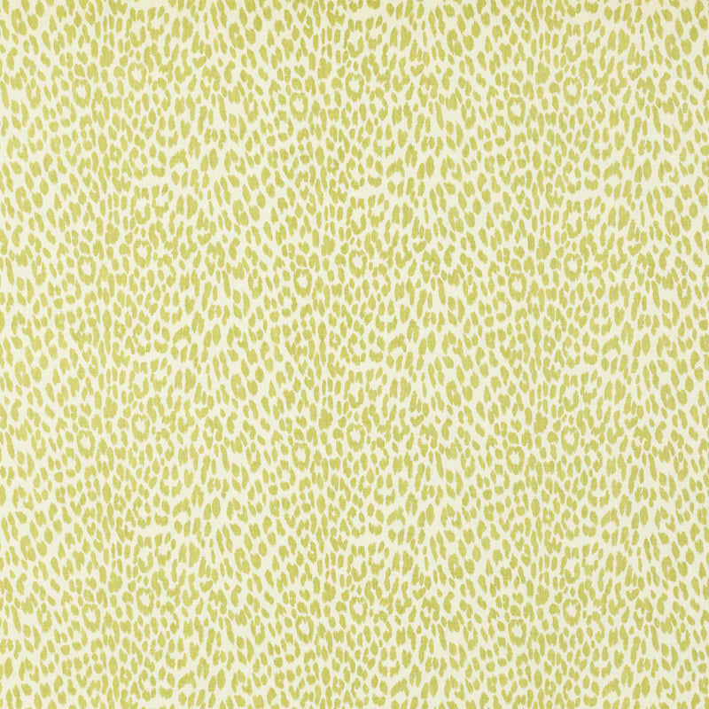 Schumacher LEOPARD BY RAOUL OLIVINE Fabric | Atlanta Fabrics