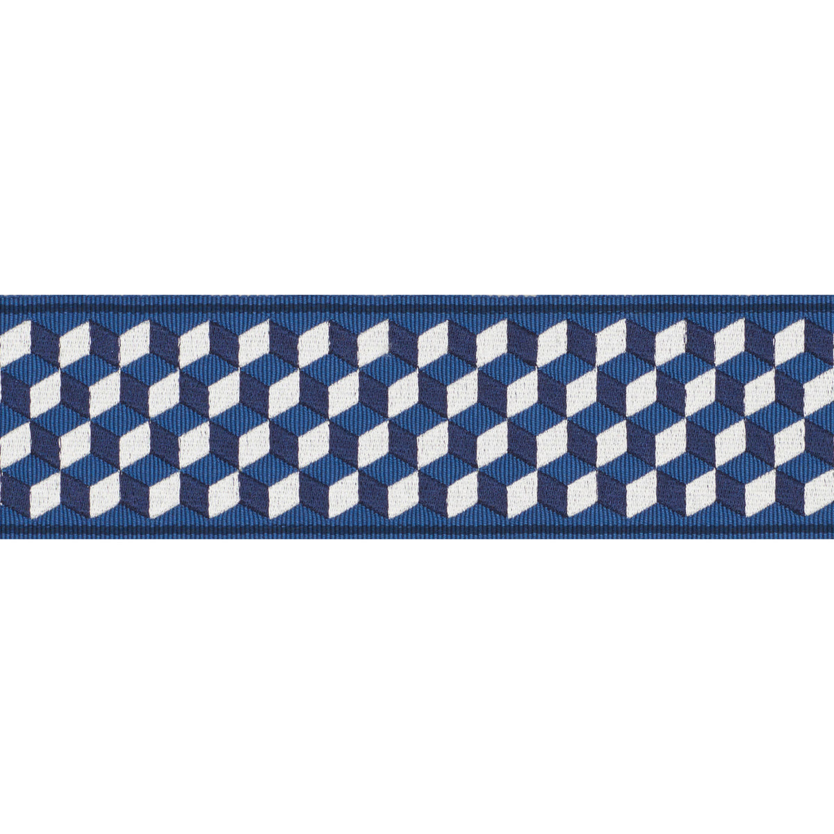 TUMBLING BLOCKS TAPE BLEU