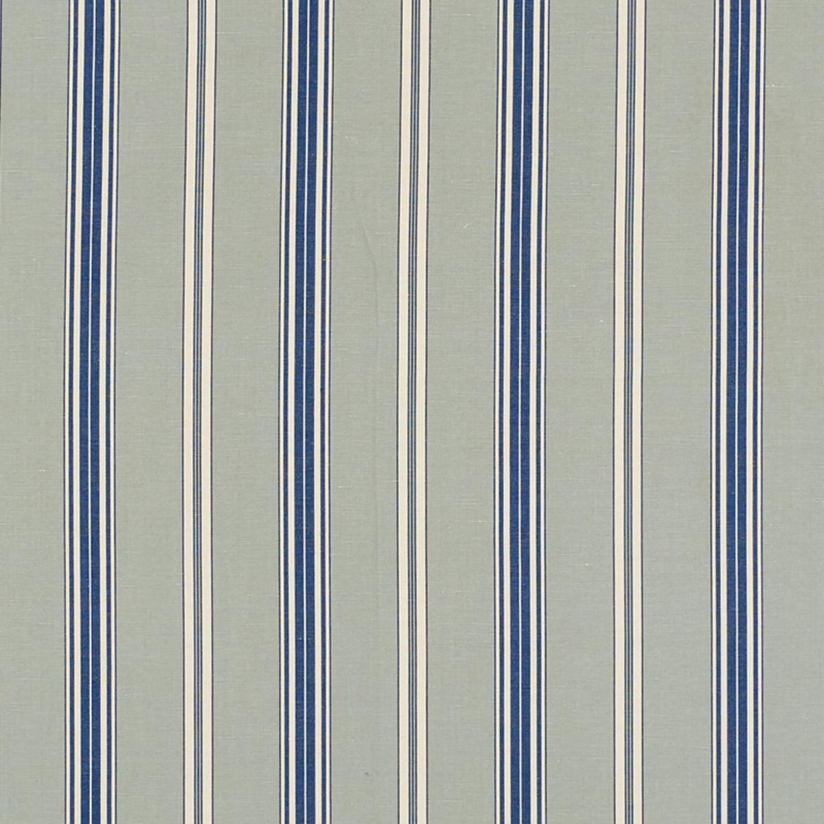 SCHUMACHER COCO STRIPE MINERAL FABRIC | Atlanta Fabrics
