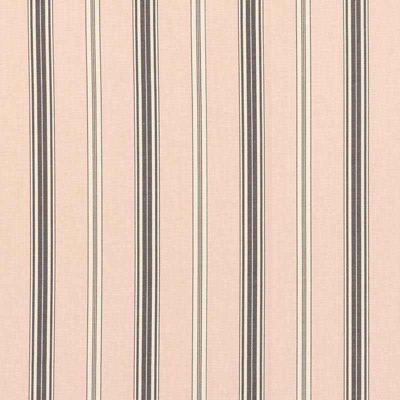 SCHUMACHER COCO STRIPE BLUSH FABRIC | Atlanta Fabrics