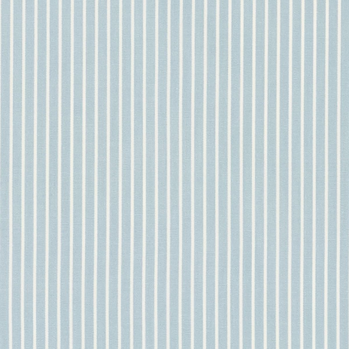 Schumacher EDIE STRIPE SKY Fabric | Atlanta Fabrics