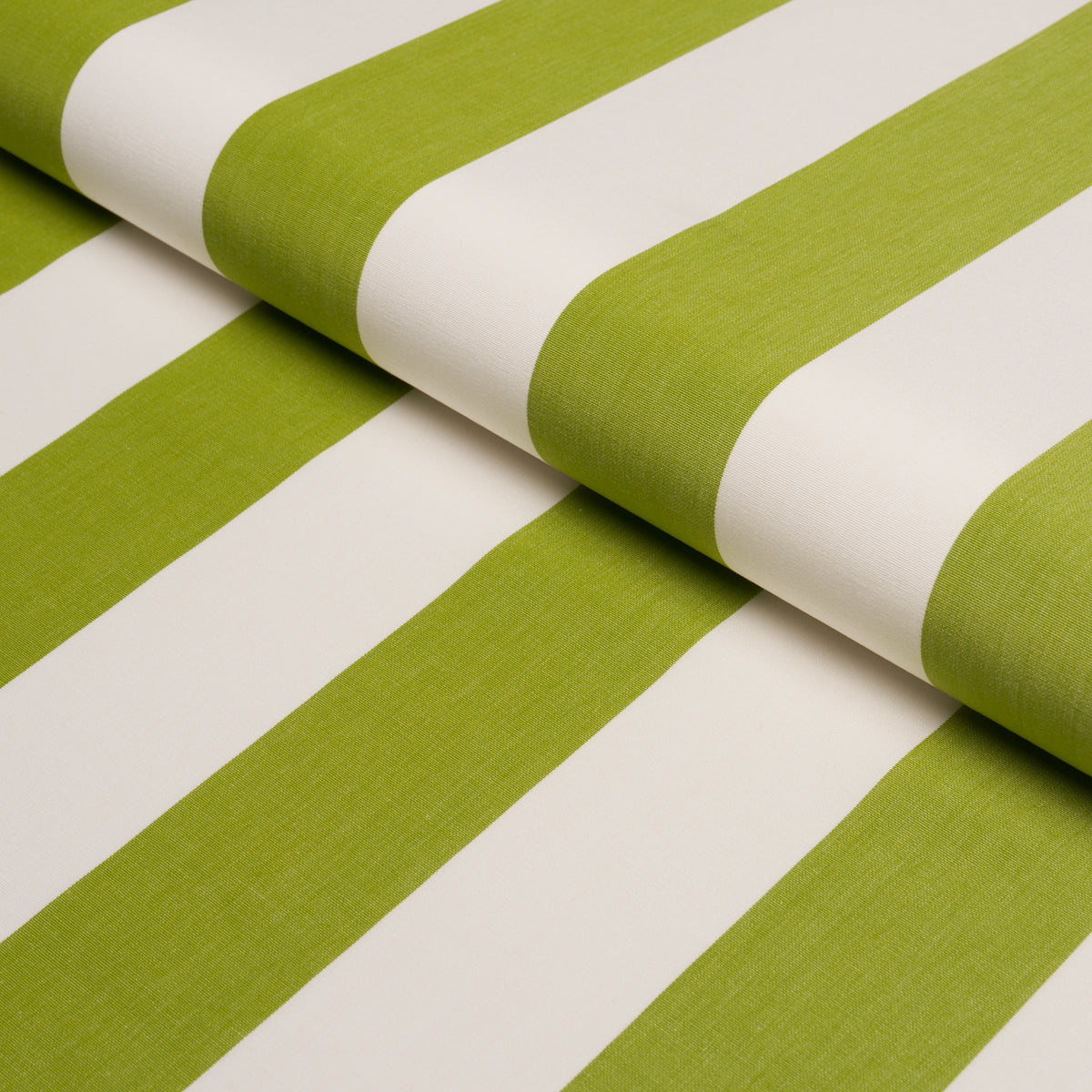 Schumacher ANDY STRIPE GREEN Fabric | Atlanta Fabrics
