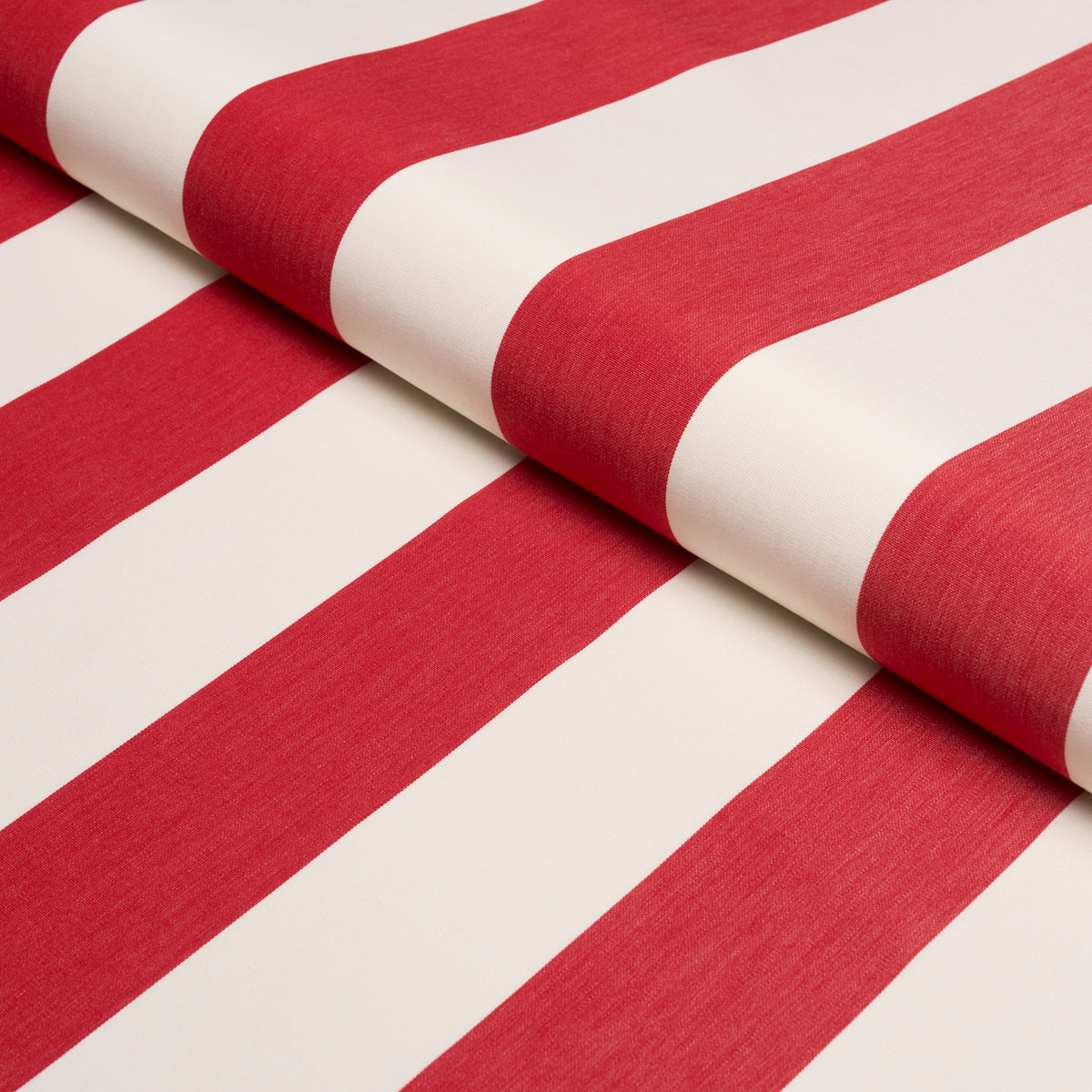 Schumacher ANDY STRIPE RED Fabric | Atlanta Fabrics